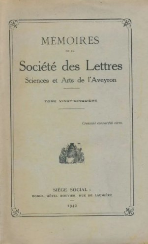 Memoires de la societe des lettres